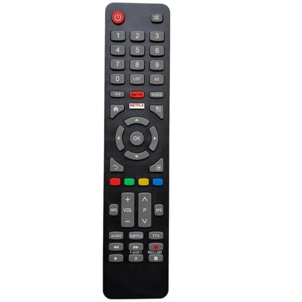 Television Remote Compatible for Sansui LED TV Remote Control (Black, 55US534AN-40US534AN)(Remote Type 1)