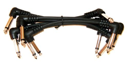 LYT FUSION 6" PEDAL BOARD EFFECTS PATCH CABLES6-pack