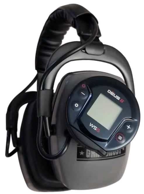 Pro Detector Gray Ghost XP Headphones for Deus II and Deus Metal Detectors