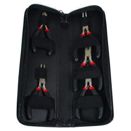 DURATOOL GPL-158 Plier Set, Zip Pouch, 5 Piece