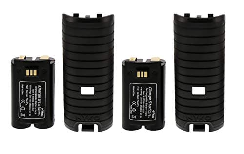 Nyko Charge Station - 2 Port Controller Charging Station with 2 Rechargeable Battery Packs for Wii and Wii U