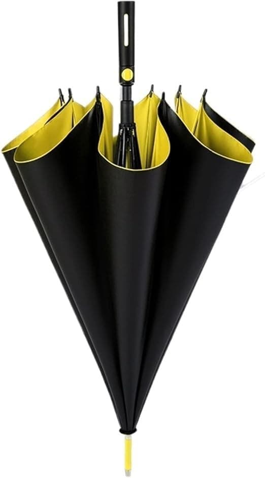 Umbrellas Large Long Handle Umbrella Double Layer Windproof Reinforced Umbrella Family Outdoor Travel Rain Umbrellas Fishing Camp