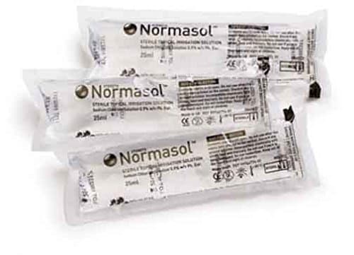 Normasol Saline Solution Sachets 25ml (x10) Y
