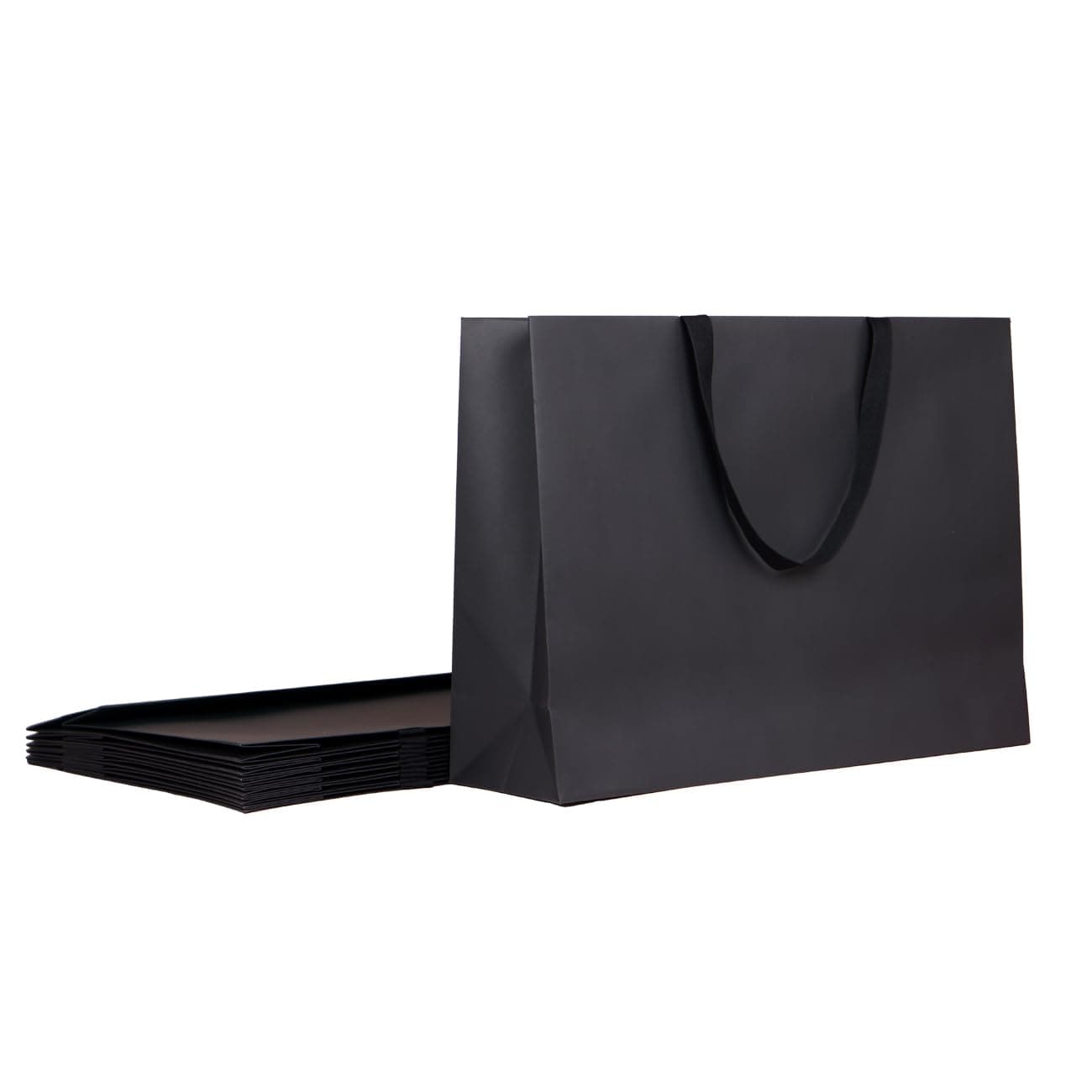 6pcs 21.7x6.1x15.7 (4) Extra Large Size Gift Bags with Cotton Handles, Thick, Sturdy, Giant, Jumbo Paper Bags for Wedding, Birthday, Party