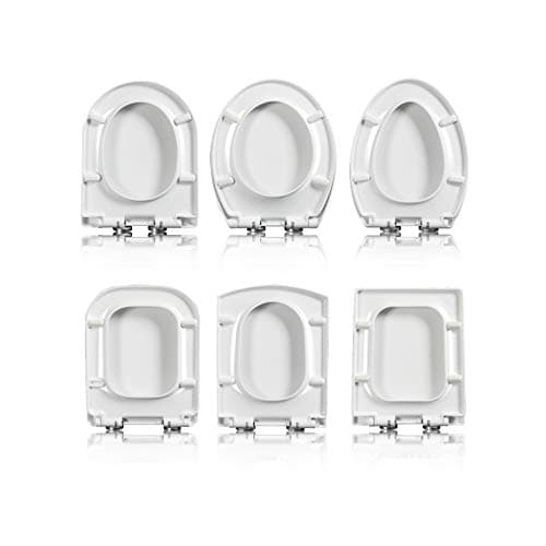 Littlesun Adjustable One-Button Installation And Removal Slow Landing Replaceable Toilet Lid (O/37)