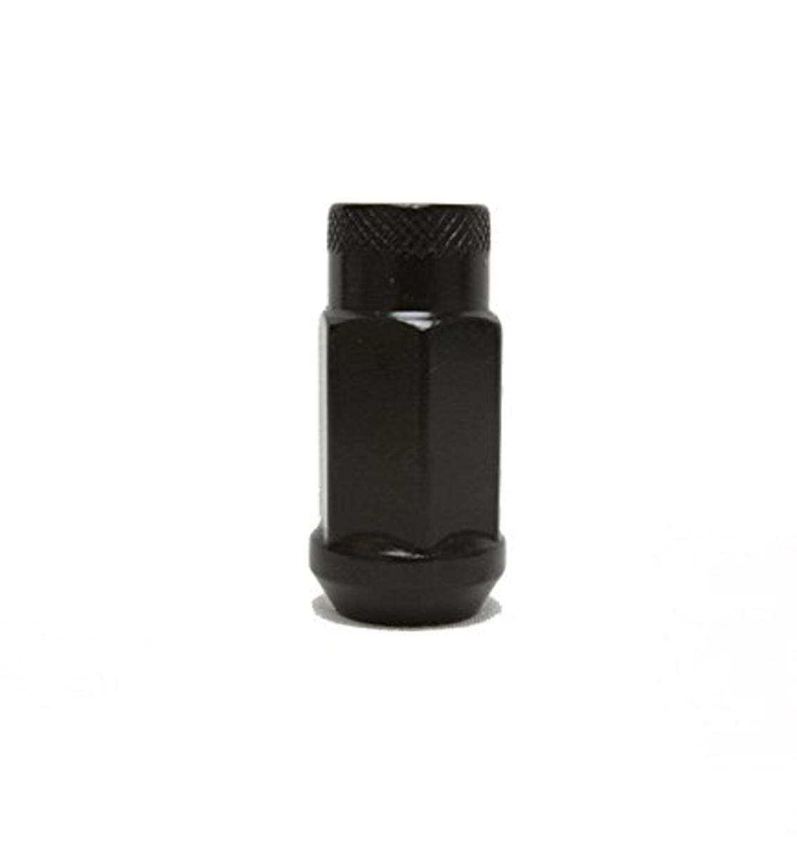 Monster Lug 33004B Black 1/2" Open End Lug Nut, (Set of 20)