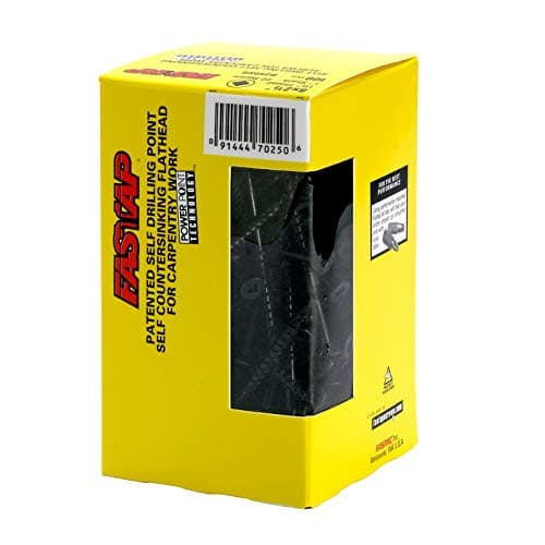 Fastap FTPB225 #8 x 2-1/4" Interior Self Drilling Wood Screws - Phillips Drive Head 100 per Package