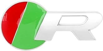WANDEFA Car Badge Emblem for Jaguar R S XF XE XJL XJR F-PACE, Car Body Self Adhesive Sticker Decals Decorations Exterior Styling Accessories,D