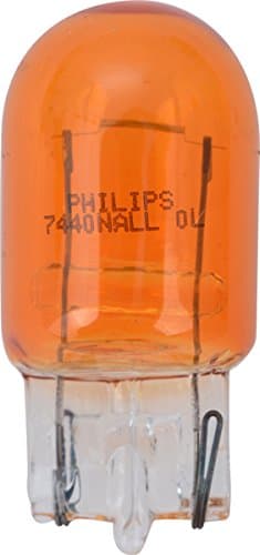 Philips 7440NA LongerLife Miniature Bulb, 2 Pack