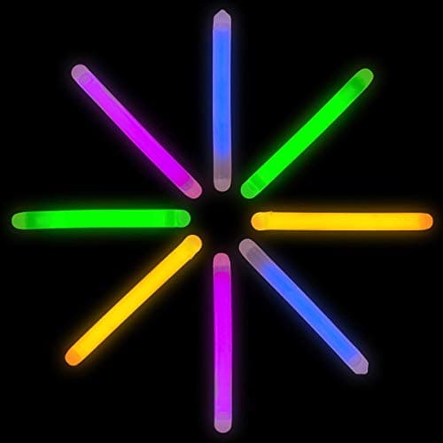 Glow Sticks For Easter Eggs 2" Mini Glow Sticks Bulk Party Pack - Perfect Fillers for Glow In The Dark Balloons, or Easter Eggs for Easter Hunts 100 Per Unit Assorted Colors