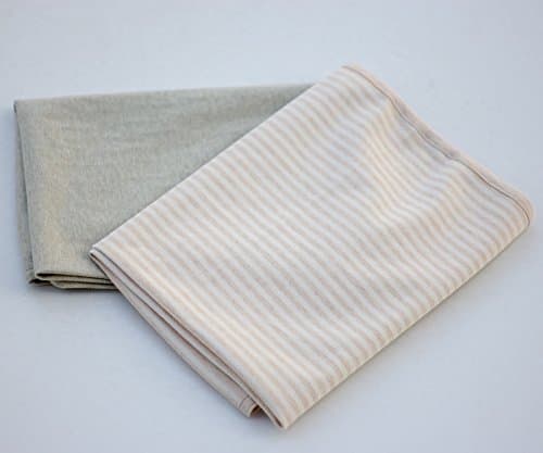 Organic Cotton Changing Pad - Waterproofed Using TPU - Environmentally Friendly - Safe for Your Babies Soft Skin
