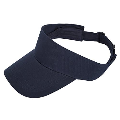 TARTINY Unisex Premium Visor Cap - Lightweight & Comfortable Sun Protector Hat - Ideal For Sports & Outdoor Activities - Stylish & Elegant Design For Everyone(Navy Blue)