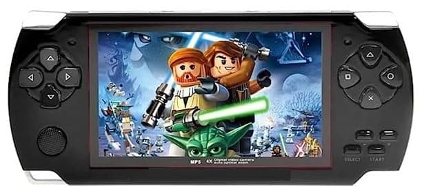 Gameson PSP Built-in Games MP4 Player Handheld Game Console Built in 1500 Games for Multiple simulators Retro Video Game Console mp3/mp4/Ebook TV Out Portable Game Player Device