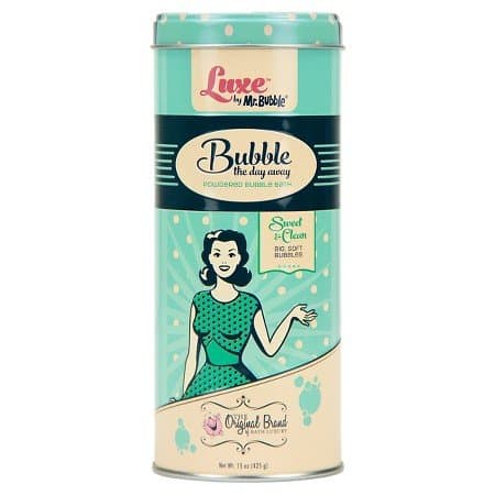 Luxe by Mr. Bubble Sweet & Clean Bubble the Day Away Powdered Bubble Bath 15 oz