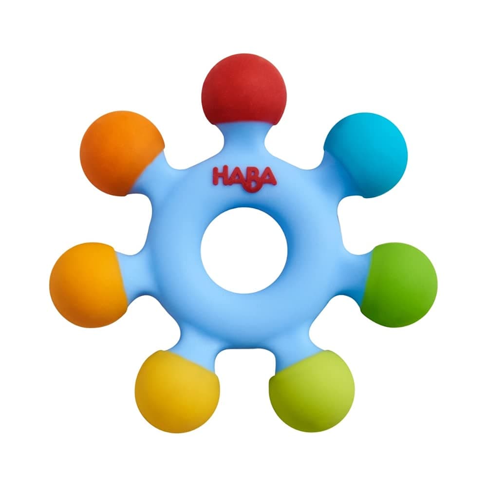 HABA Color Wheel Silicone Baby Teether