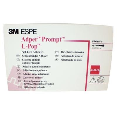 3M ESPE 41925 Adper Prompt L-Pop Self-Etch Adhesive Refill (Pack of 40)