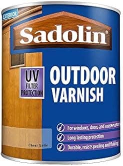 Sadolin Outdoor Varnish 750 ml Satin Finish