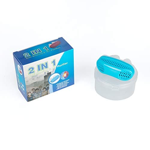 2 in 1 Anti Snoring Devices, Snoring Solution Nasal Dilator Nose Vents Plugs Clip Stop Snoring Aids Snore Stopper Reduce Snoring Sleeping Aid Device for Ease Breathing
