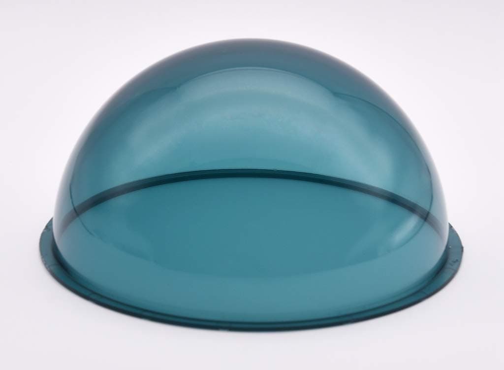 JMX Acrylic/PC CCTV Replacement Tinted Camera Dome Cover Security Camera Housing (7 Inches, Bule)