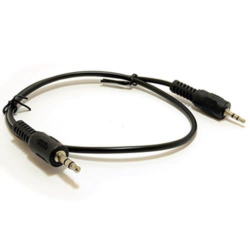kenable 3.5mm Stereo Jack Plug to 2.5mm Stereo Audio Jack Plug Cable 0.5m (~1.5 feet) 50cm