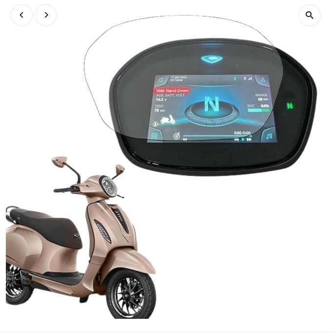 DGDIGI WALL Chetak Modle 3501 Clear 9H+ Screen Guard Protector Display Accessory [Not Tempered Glass] Flexible Screen Guard Protector (Pack of 1) Anti Scratch Screen guard Transparent.