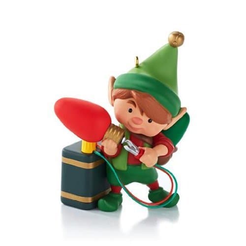 North Pole Tree Trimmers 1 Series 2013 Hallmark Ornament