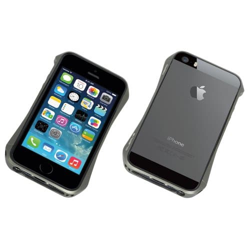 Deff CLEAVE Aluminum iPhone 5s/5 Bumper AERO (Graphite)