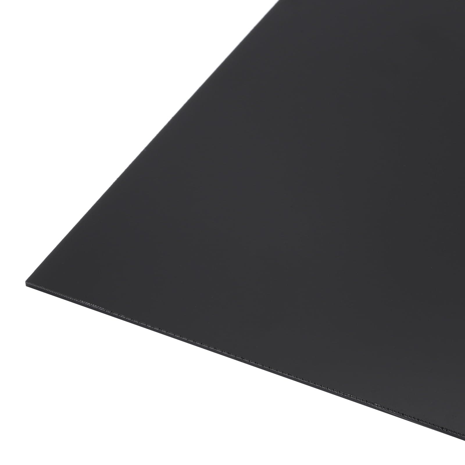 48" x 12" x 1/8" HDPE Plastic Sheet, High Density Polyethylene Sheet Cutting Board Black Solid Block, [for DIY, Home Floor]