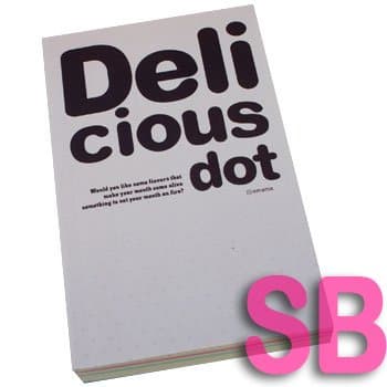 Kawaii Stationery Delicious Dot Grey Notebook Journal Diary