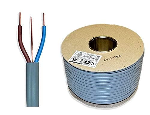 50m 2.5mm Twin and Earth Electrical Cable for Sockets