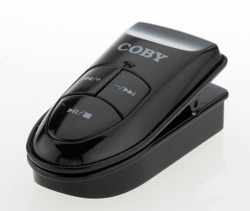 Coby MP-C582 Clip MP3 Player 1 GB - Black