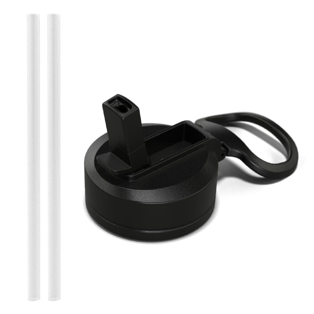 Hydrapeak Replacement Lid With Flexible Handle - Fits All Hydrapeak Wide Mouth Insulated Water Bottles, Leak Proof and Spill Proof Bottle Cap