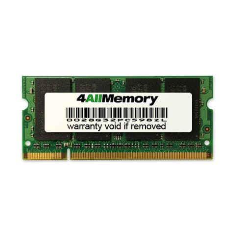 4GB [2x2GB] DDR2-533 (PC2-4200) RAM Memory Upgrade Kit for The Toshiba Satellite A135 (945 Chipset)