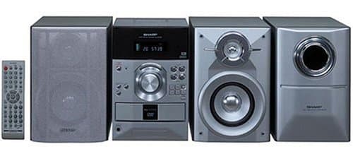 Sharp XL-DV50 5-Disc Progressive Scan DVD Home Theater Shelf System