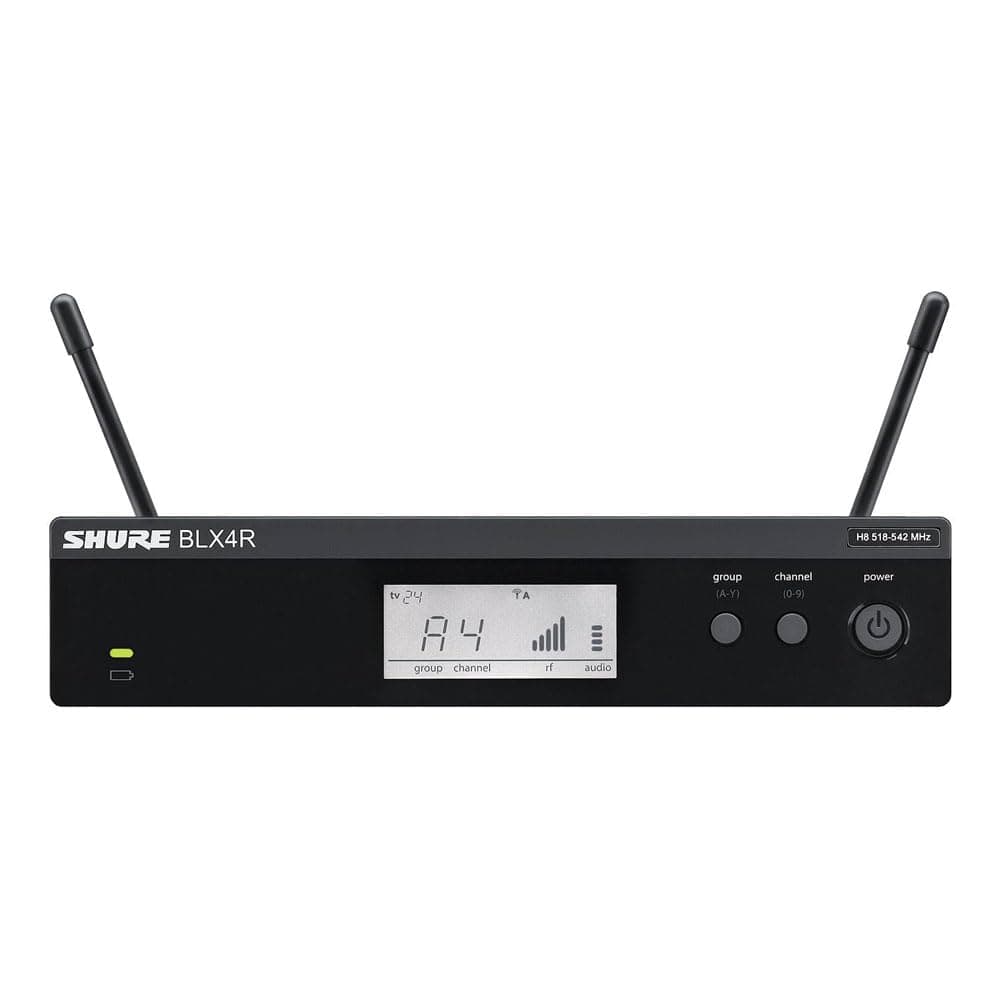 Shure BLX4R Rackmount Wireless Receiver (Transmitter Not Included)