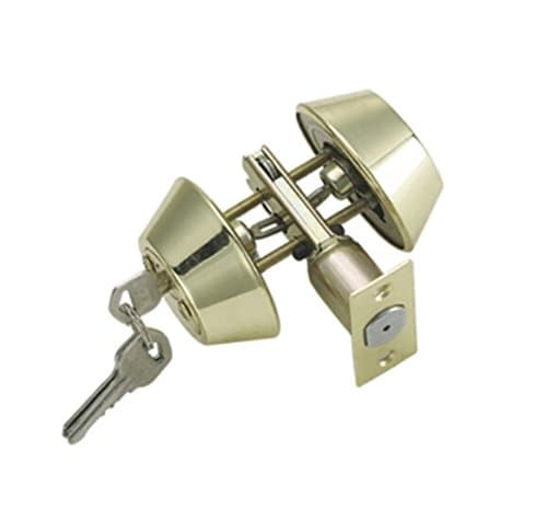 UniDecor Double Cylinder Deadbolt Lockset 102 PB