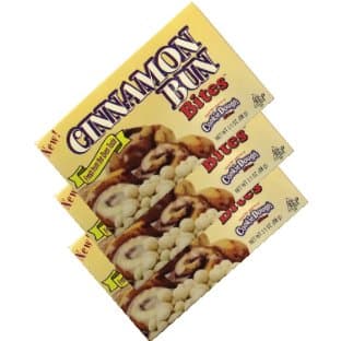 Cinnamon Bun Bites 3.1 OZ (88g) 3 Pack