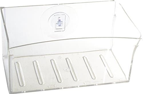 Griipa 3840 Large Shower Basket, Clear