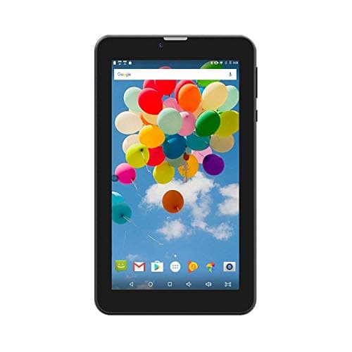 Android Tablet 7 Inch, Android 7.0 PC Tablet with Dual SIM Card Slots Unlocked, 3G Tablet Phone Support, 1GB+8GB, 1.3GHZ Quad-Core, Dual Camera WiFi GPS Bluetooth, Black