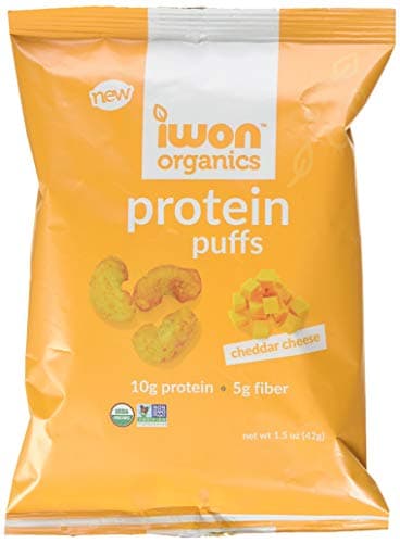 iwon organics Protein Puffs - Cheddar Cheese