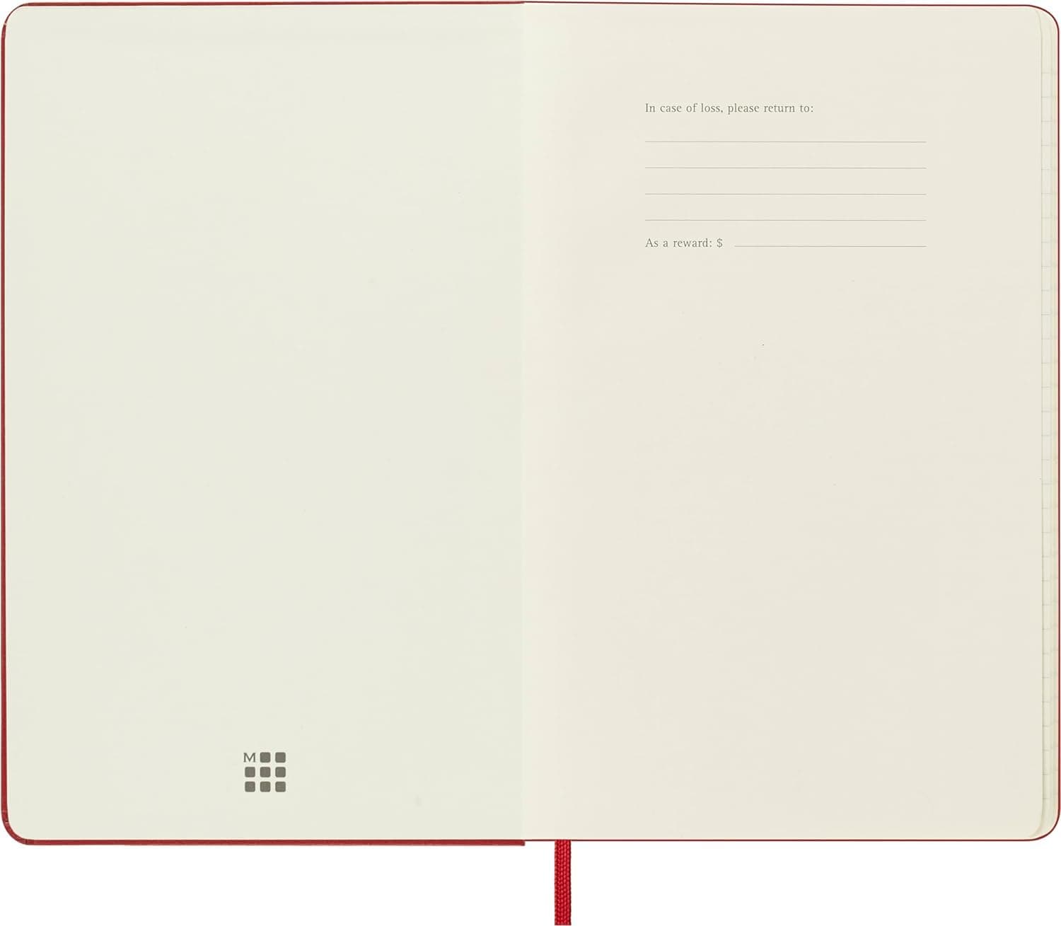 Moleskine Weekly Planner, Weekly Agenda with Space for Notes 12 Months 2025, Hard Cover and Elastic Closure, Scarlet Red Color, Large Format 13x21