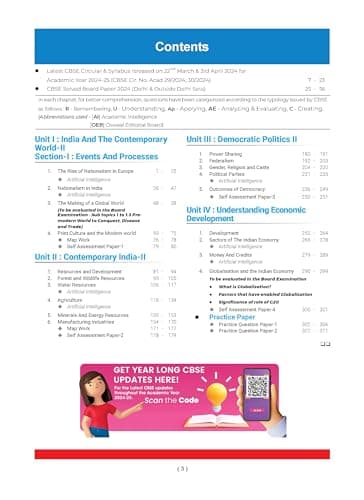 CBSE Question Bank Chapterwise and Topicwise SOLVED PAPERS_Class 10_Social Science_For Exam 2024-25