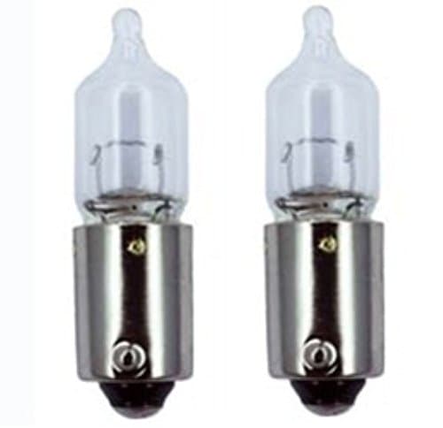 2-Pack Vosla H6W Halogen Bulb 12V 6W BAX9s Base, #64132, #38161, MADE IN GERMANY Product Name