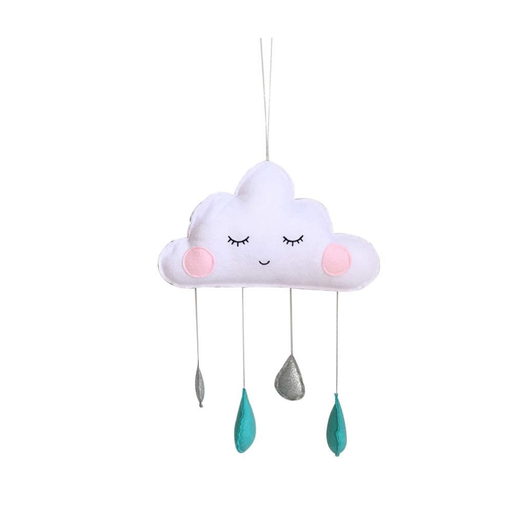 IMIKEYA Children's Room Decor Wall Hanging Decor Cloud Raindrop Decor Crib Hanging Toys Infant Toy Toys for Baby Home Decoration Raindrop Pendant Kids Household Wall Decoration