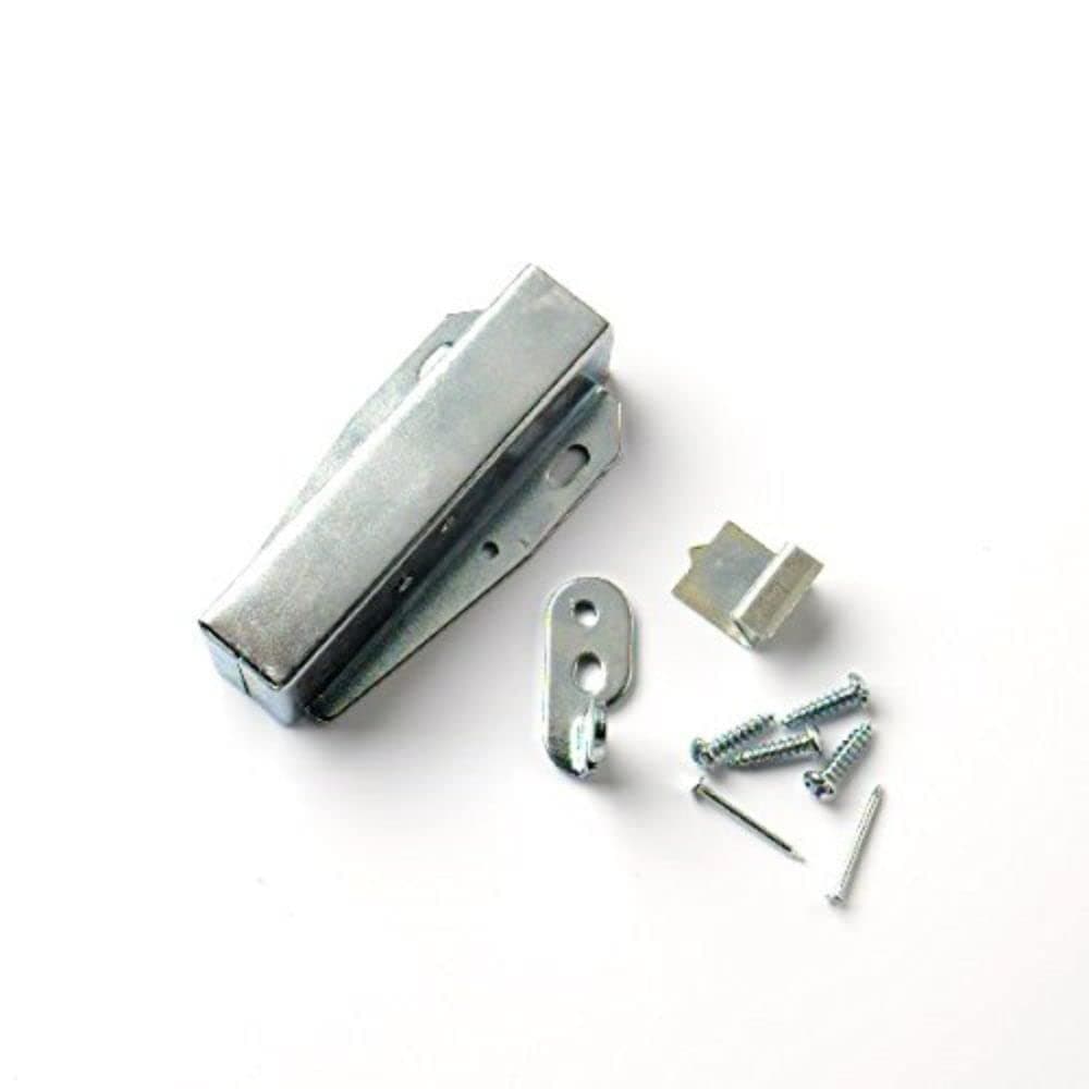 BH05860 Push-Push Cupboard Doors and Loft Hatch Touch Latch Catch BZP