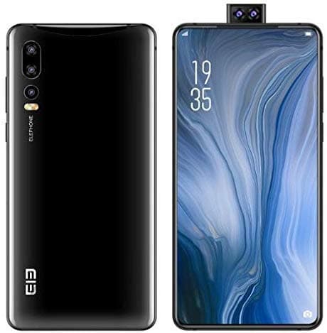 ELEPHONE U2 Android 9.0 Smartphone 4G Unlocked-6.26 inch 6th generation full view screen (ultra narrow frame design), 16MP elevation front camera (pop-up), Helio P70 Octa Core 6GB + 128GB