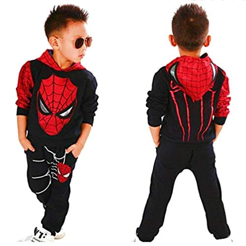 Hoodie and Pants Superhero Set