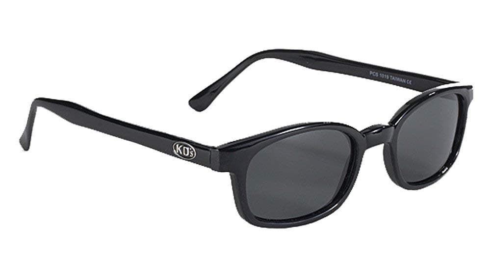 Feather Original X-KD's Biker Polarized Lenses Black Frames 20% Sunglasses