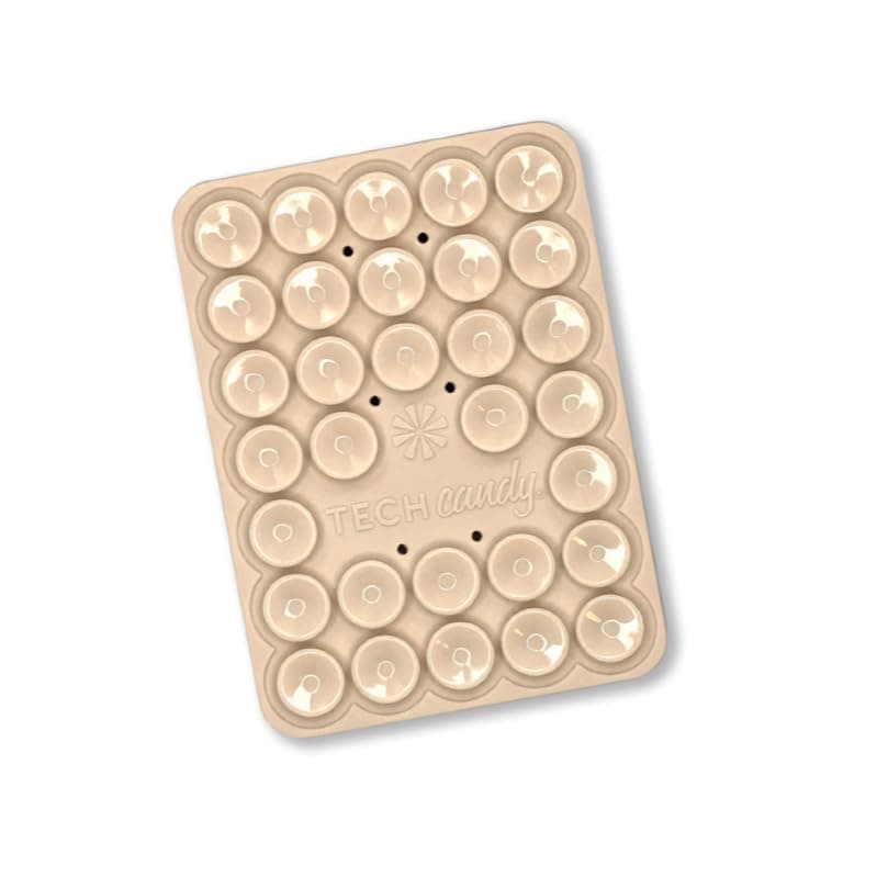 Tech CandyStick 'Em Up™ 2-Sided Phone Suction Pad : Natural