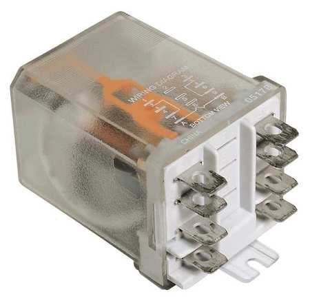 Enclosed Power Relay, 8 Pin, 12VDC, DPDT
